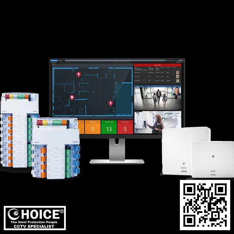 Axis Powered Singapore by Genetec Access Control Solution
