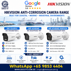 HIKVISION DS-2XC6027G0-L DS-2CD2T46G2-4IY DS-2CD2646G2T-IZSY Anti-Corrosion Polymer NEMA 4X Marine Anti Corrosion Camera