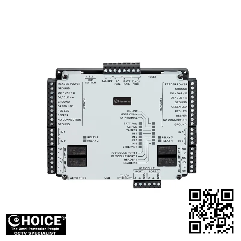 Hanwha X1100 Hybrid Controller 2 Hanwha X1100 Security Camera
